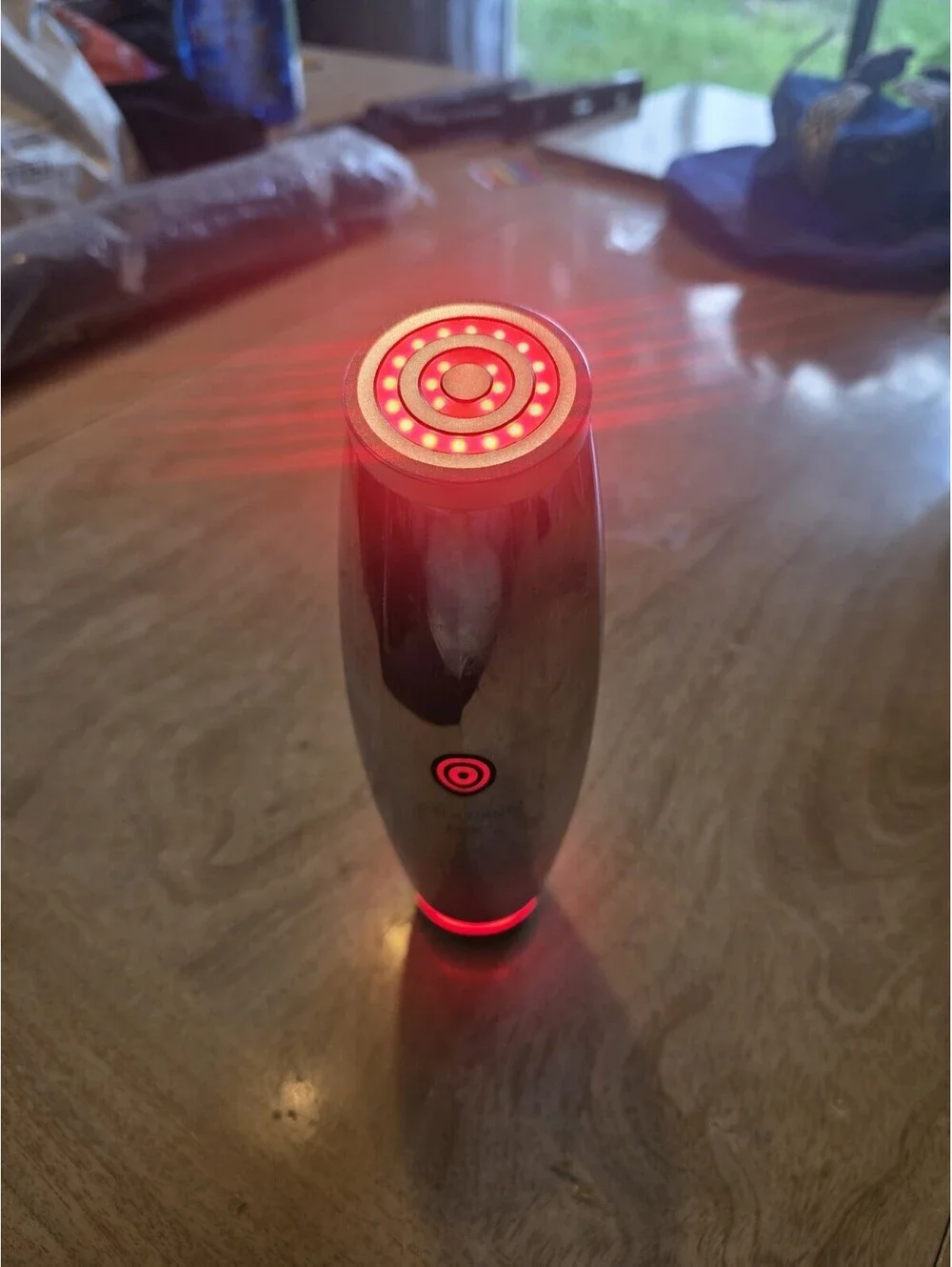 Space touch Jupiter Light Therapy Lamp Silver No Base